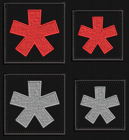 Embroidered ARV Star Patch -  Morale patch