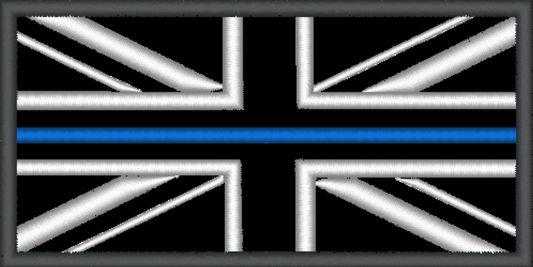 8X4 cm Embroidered Thin Line patch - uniform - emergency services