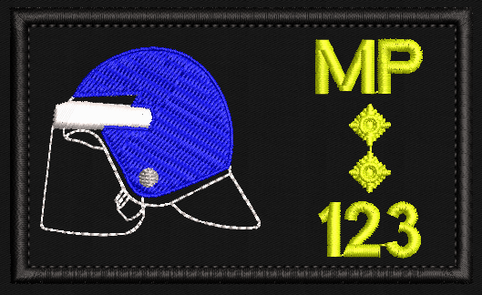 10X6 cm Police PSU Patch - uniform - emergency services - medic - 999