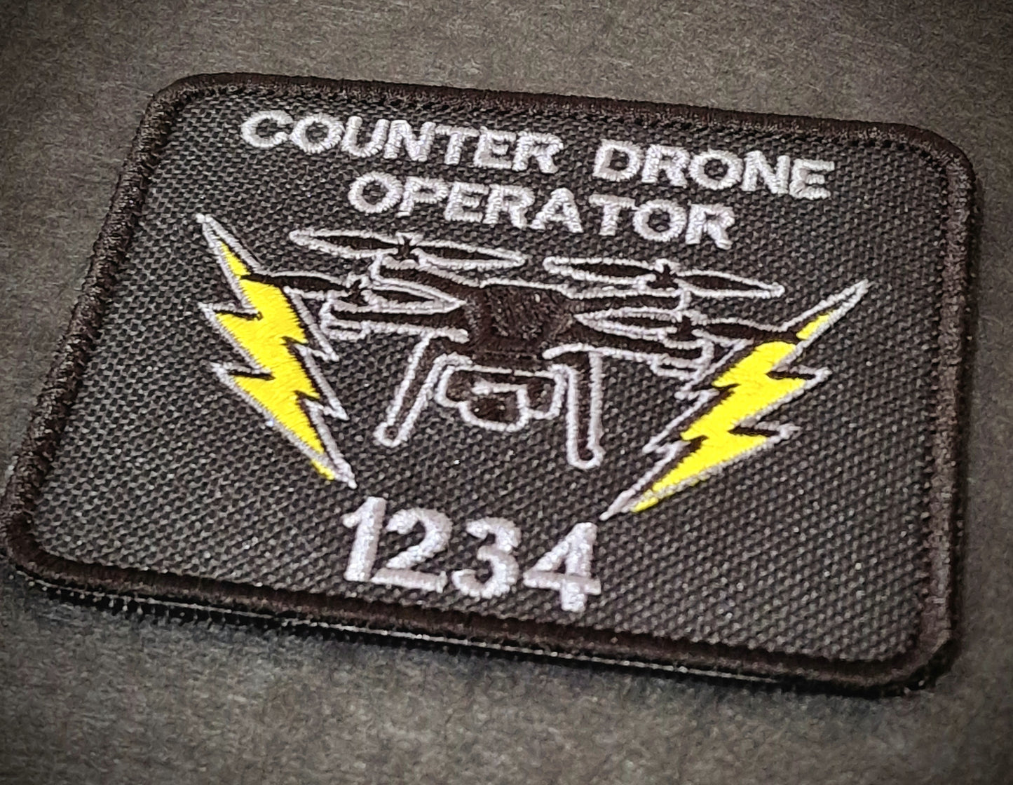 10x8cm Counter Drone Patch