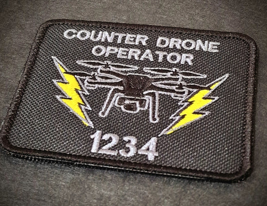 10x8cm Counter Drone Patch