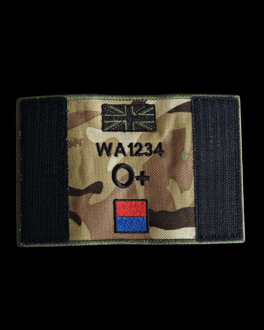 Virtus Vest Embroidered Patch - MTP - Military