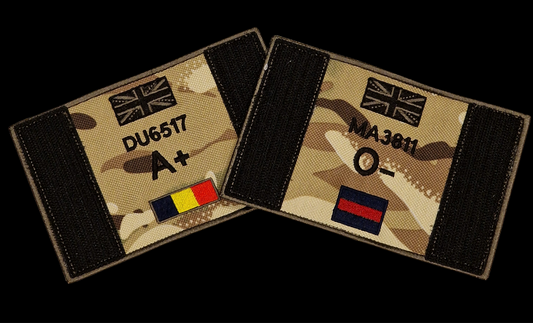 Virtus Vest Embroidered Patch - MTP - Military